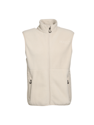 HALO Teddy Fleece Vest - Oyster Gray