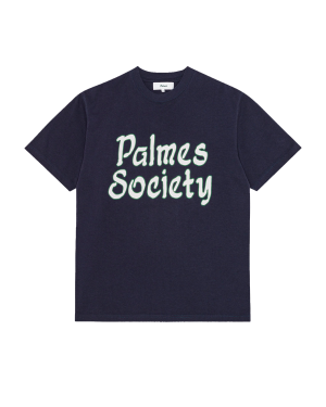 Palmes Society T-shirt - Dark Blue