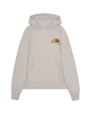 PALMES Porch Hooded Sweatshirt - Oatmeal