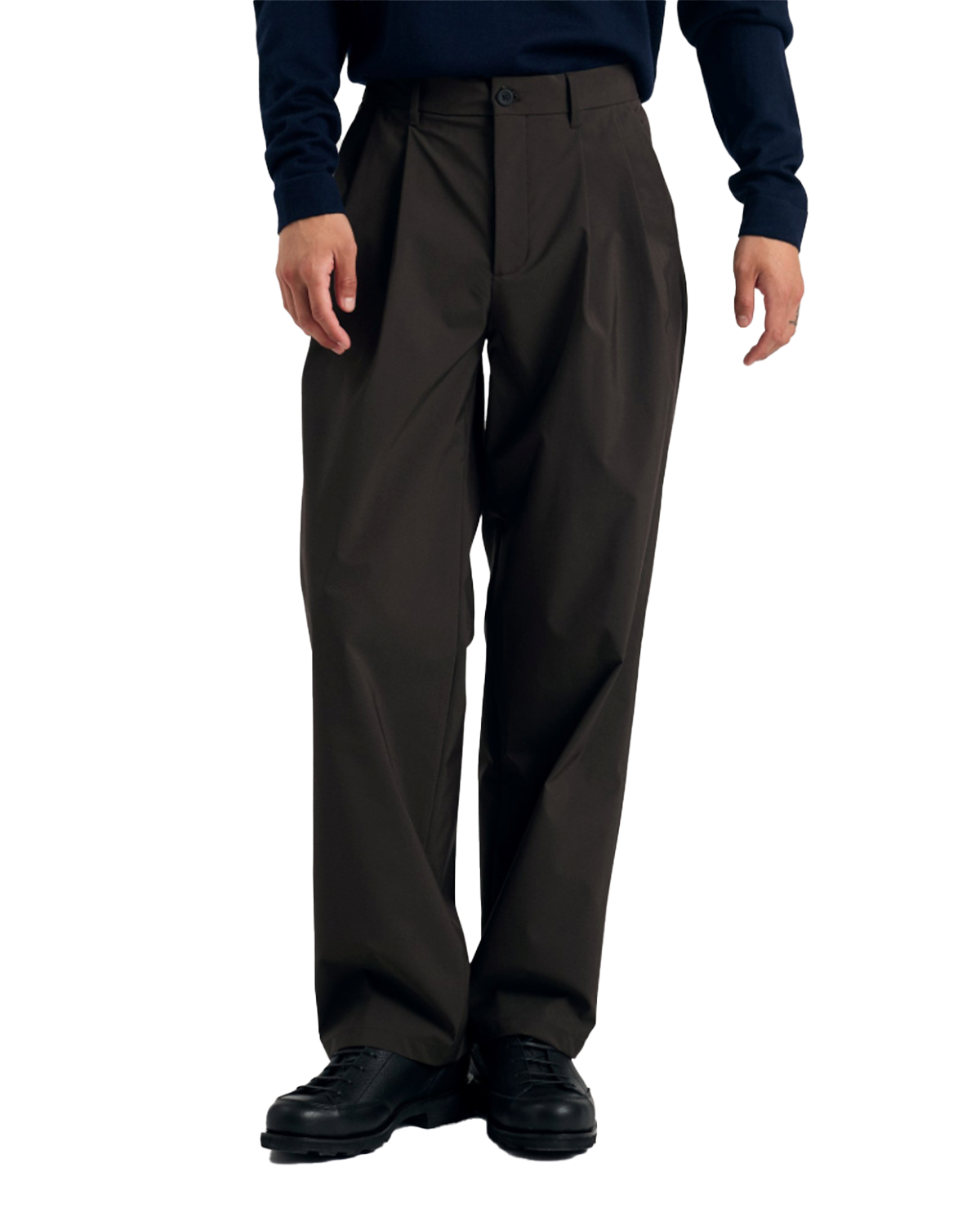 NORSE PROJECTS Benn Merino Pants - Seal Brown