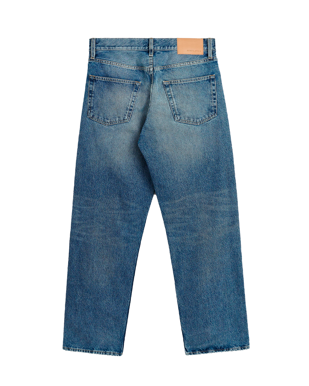 SUNFLOWER Loose Jeans - Mid Blue