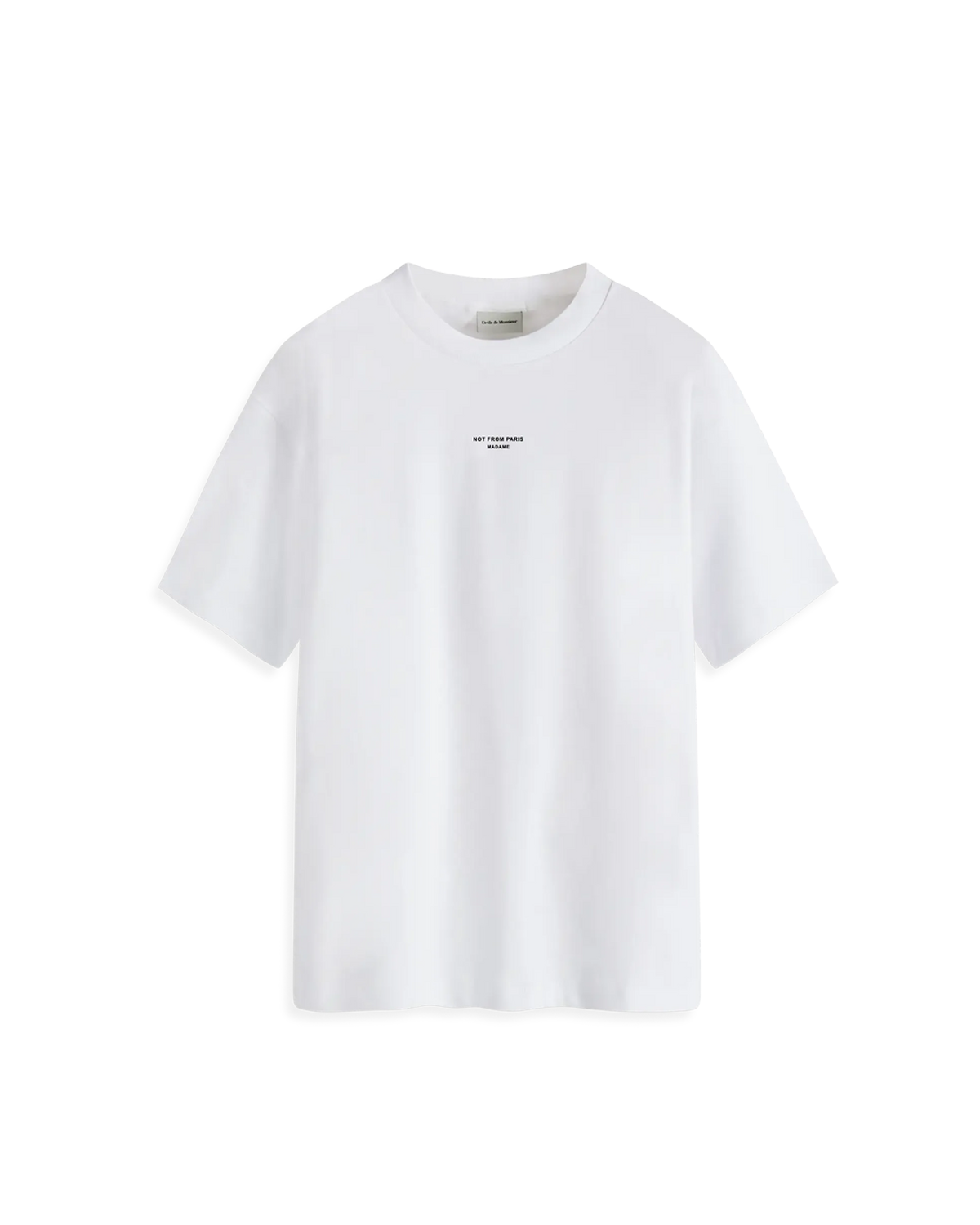 DRÔLE DE MONSIEUR Tee Slagan Classic - White