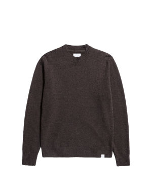NORSE PROJECTS Standard Lambswool Sweat - Brown